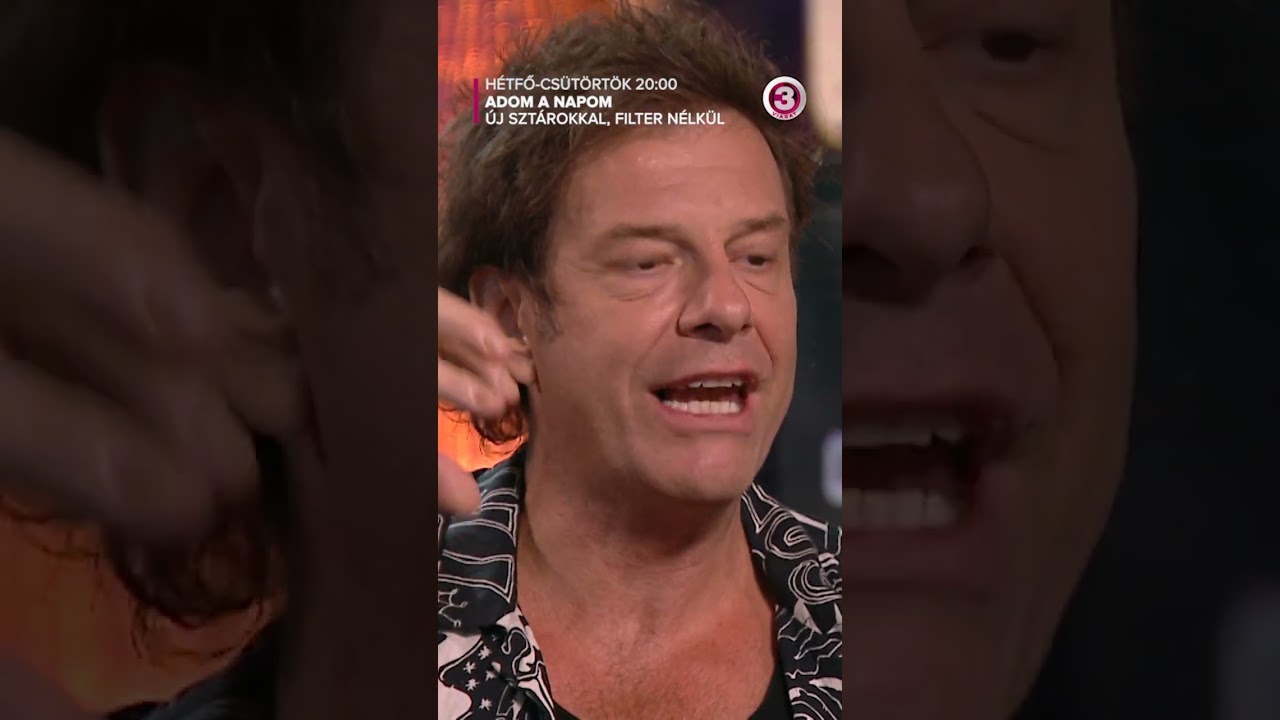 Till Attila őszint&eacute;n besz&eacute;lt f&uuml;ggős&eacute;g&eacute;ről az Adom a napom m&uacute;lt szerdai ad&aacute;s&aacute;ban