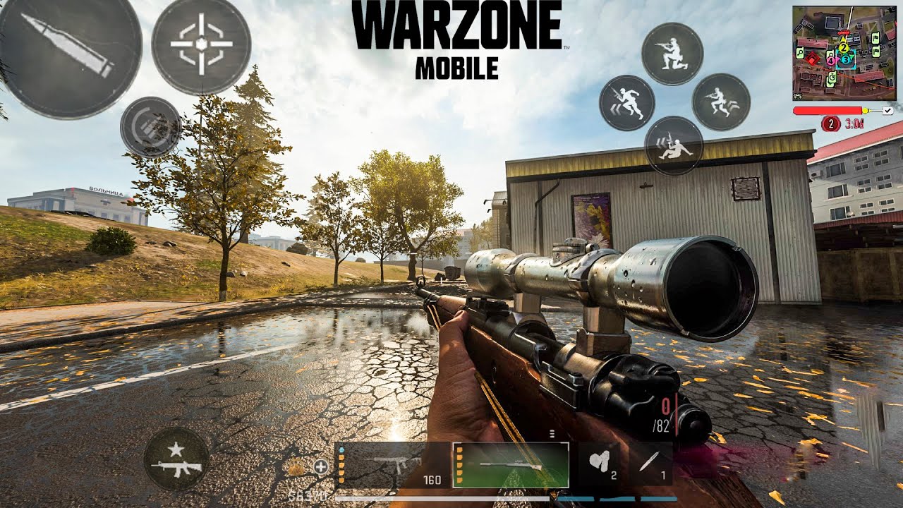 WARZONE MOBILE NEW UPDATE KAR98K GAMEPLAY