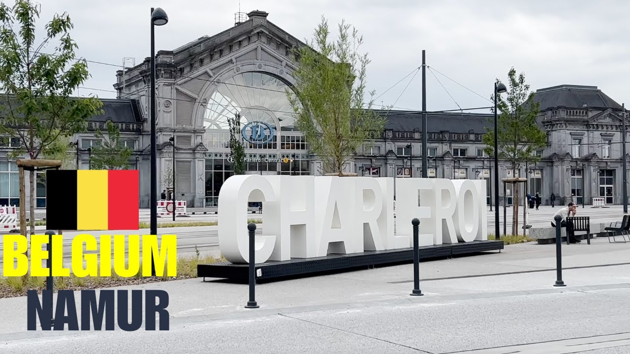 Belgium, Charleroi, Namur: Walking tour. A fascinating glimpse into the country's history, culture.