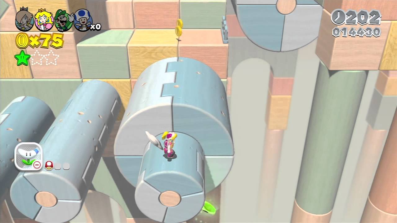 Super Mario 3D World Four-Player Playthrough - World Star (Part 1)