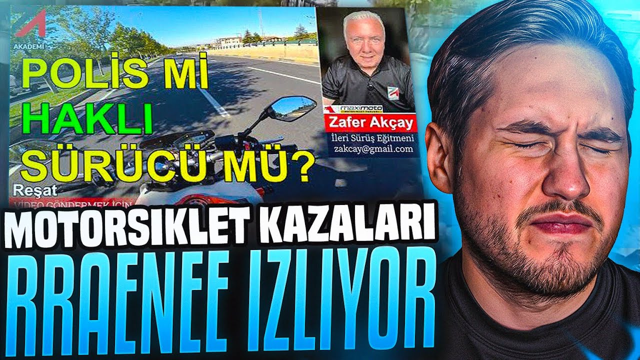 RRaenee «Полиция или правый водитель? | 5Sriders | Мотоциклетные аварии (264)» Смотрю! @ZaferAKCAY