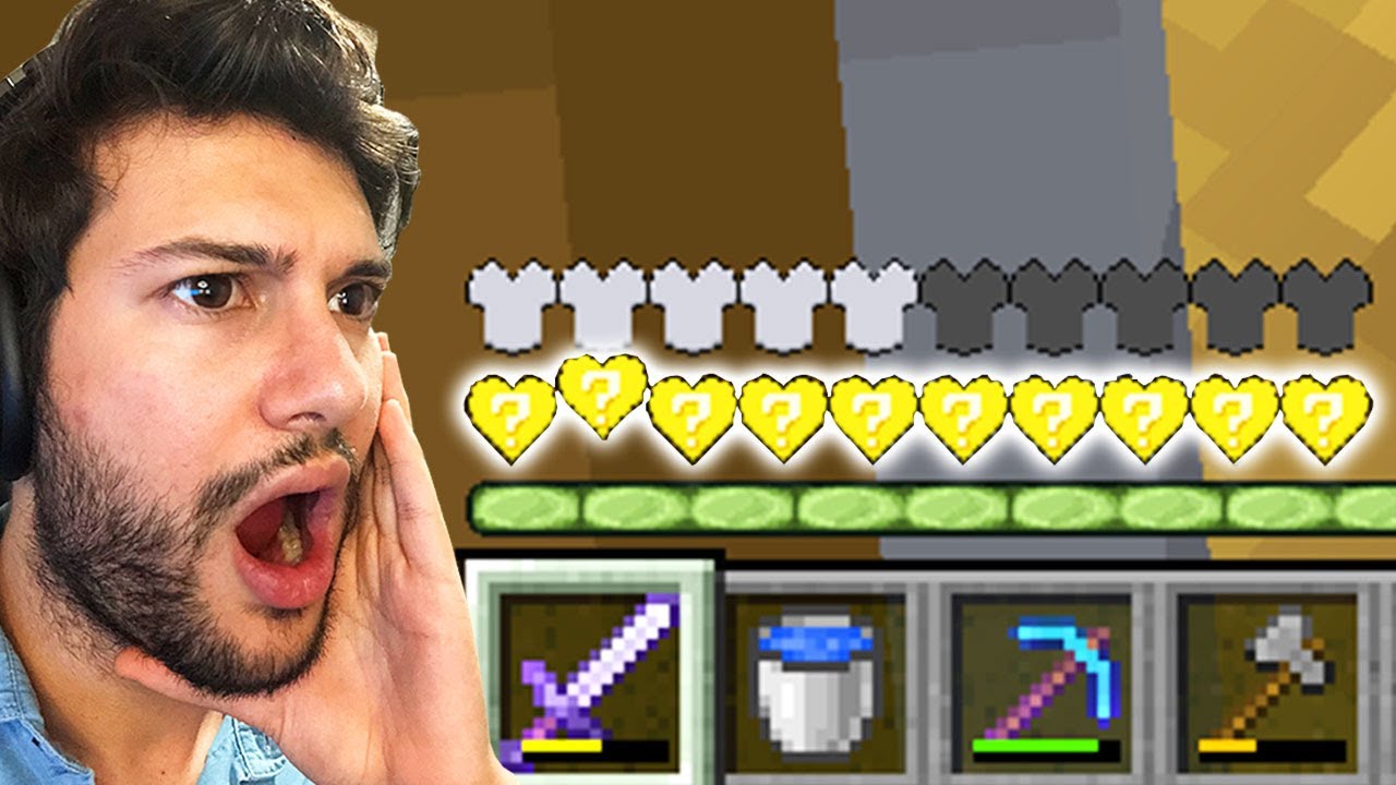minecraft AMA kalplerim ŞANS bloğundan!!