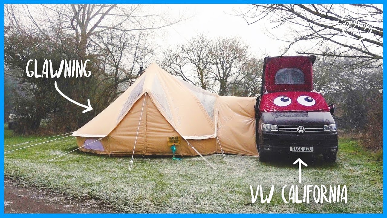 Beautiful Bell Tent Tour with Wood Burner!