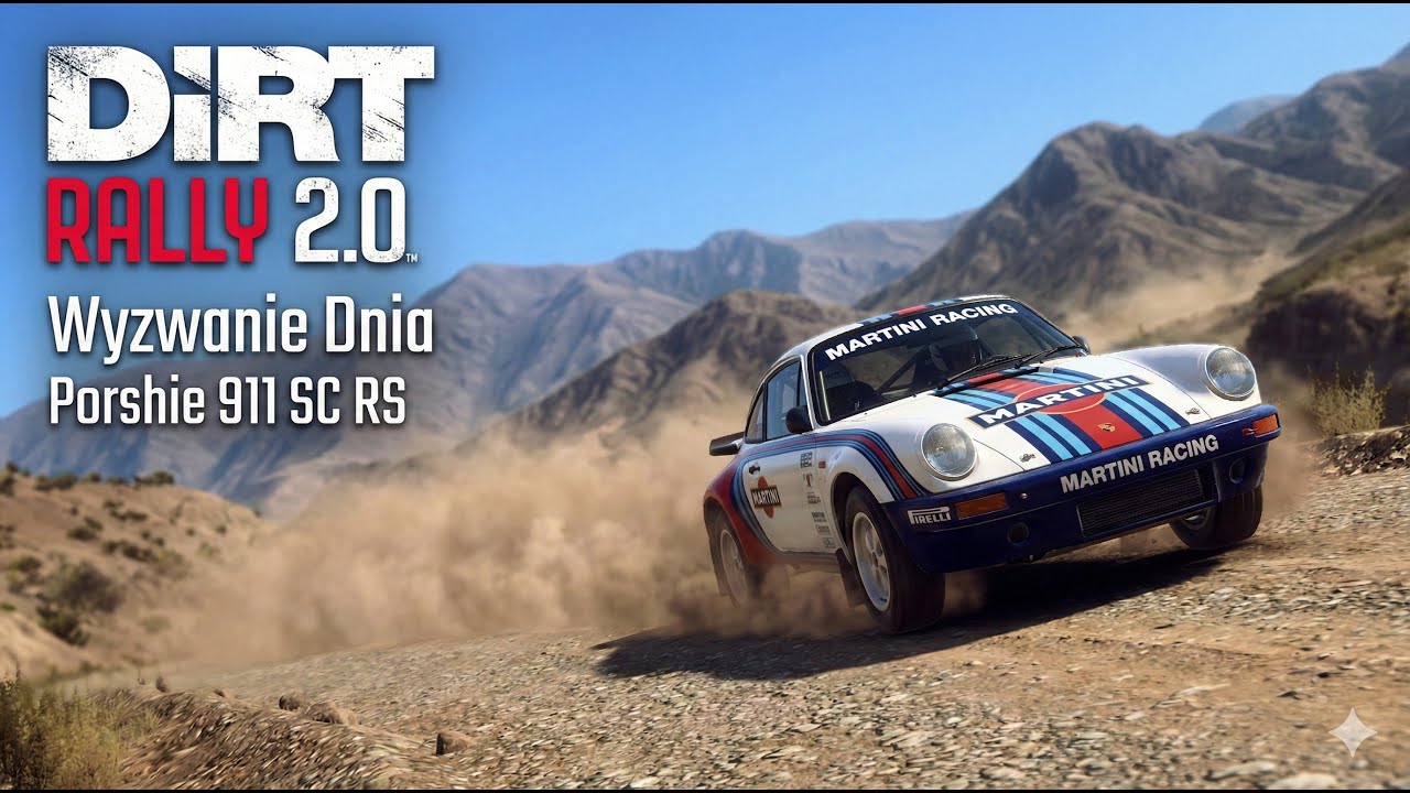 Dirt Rally 2.0 - Ostrożnie, ale skutecznie w Porshe 911 SC RS! Wyzwanie dnia