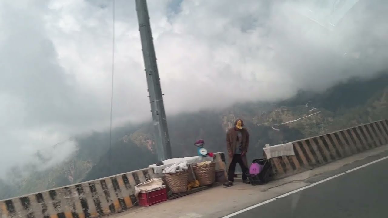 Atok, Benguet dami zigzag ganda view