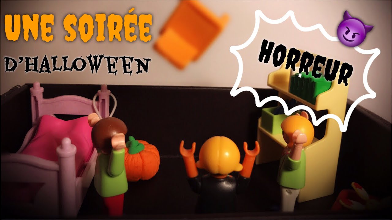 Film d’horreur playmobil - Une soirée d’Halloween 😈