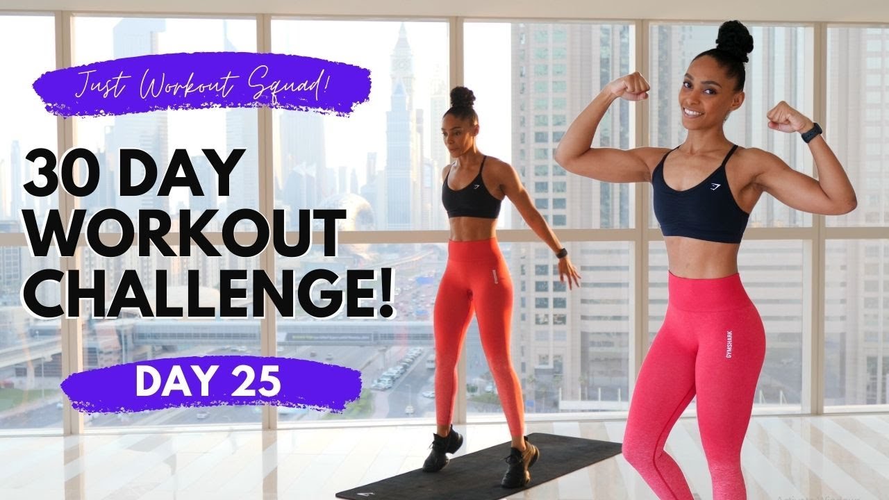 30 Day Workout Challenge - I AM RESILIENT | DAY 25