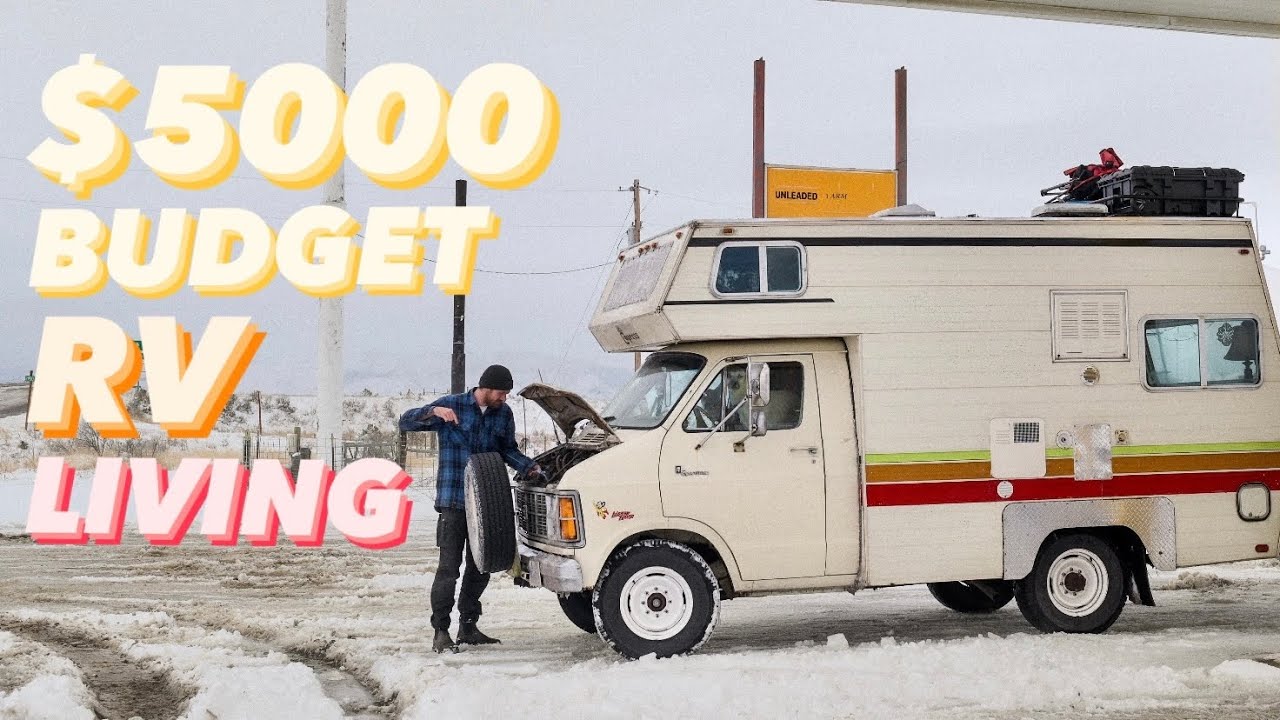 VAN TOUR - Two humans and two dogs live rent free in a micro camper