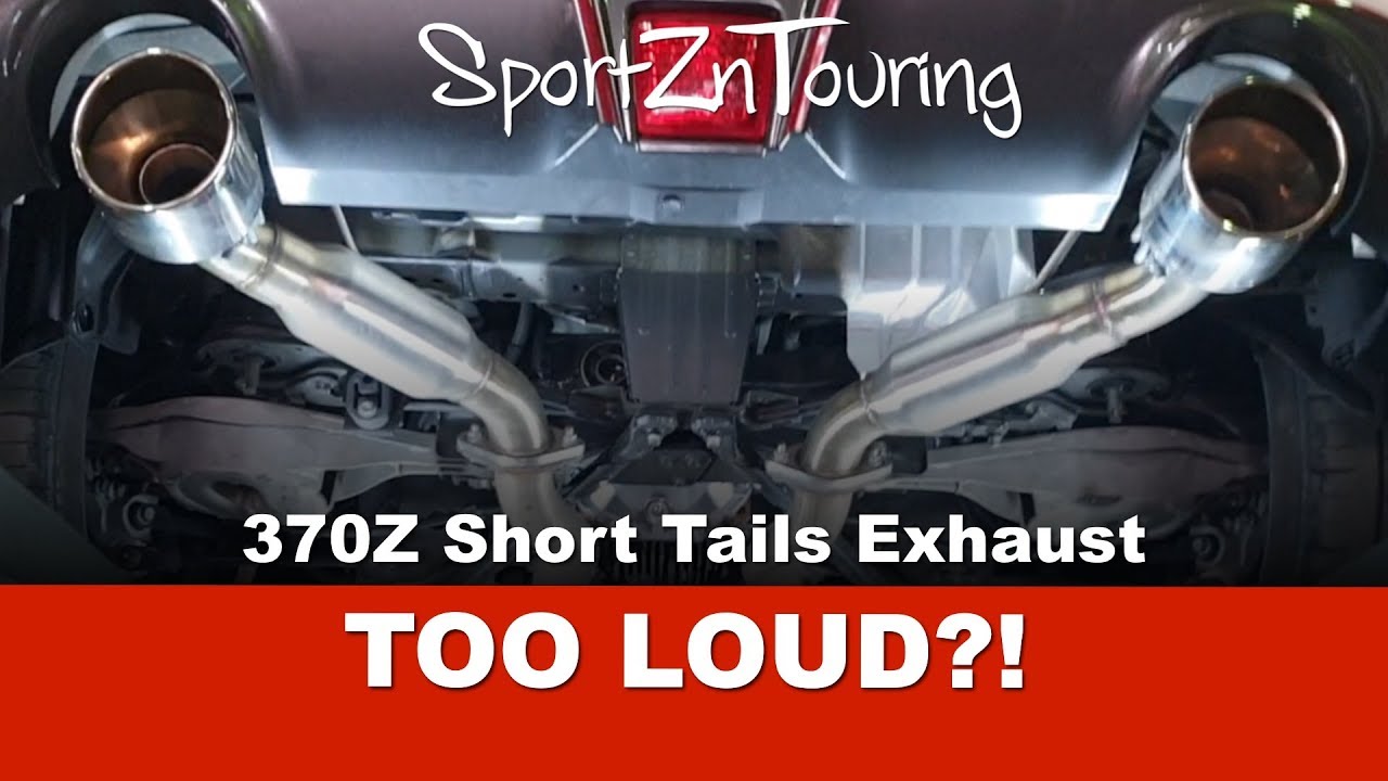 370Z Muffler Delete! Too Loud?! *VLOG*