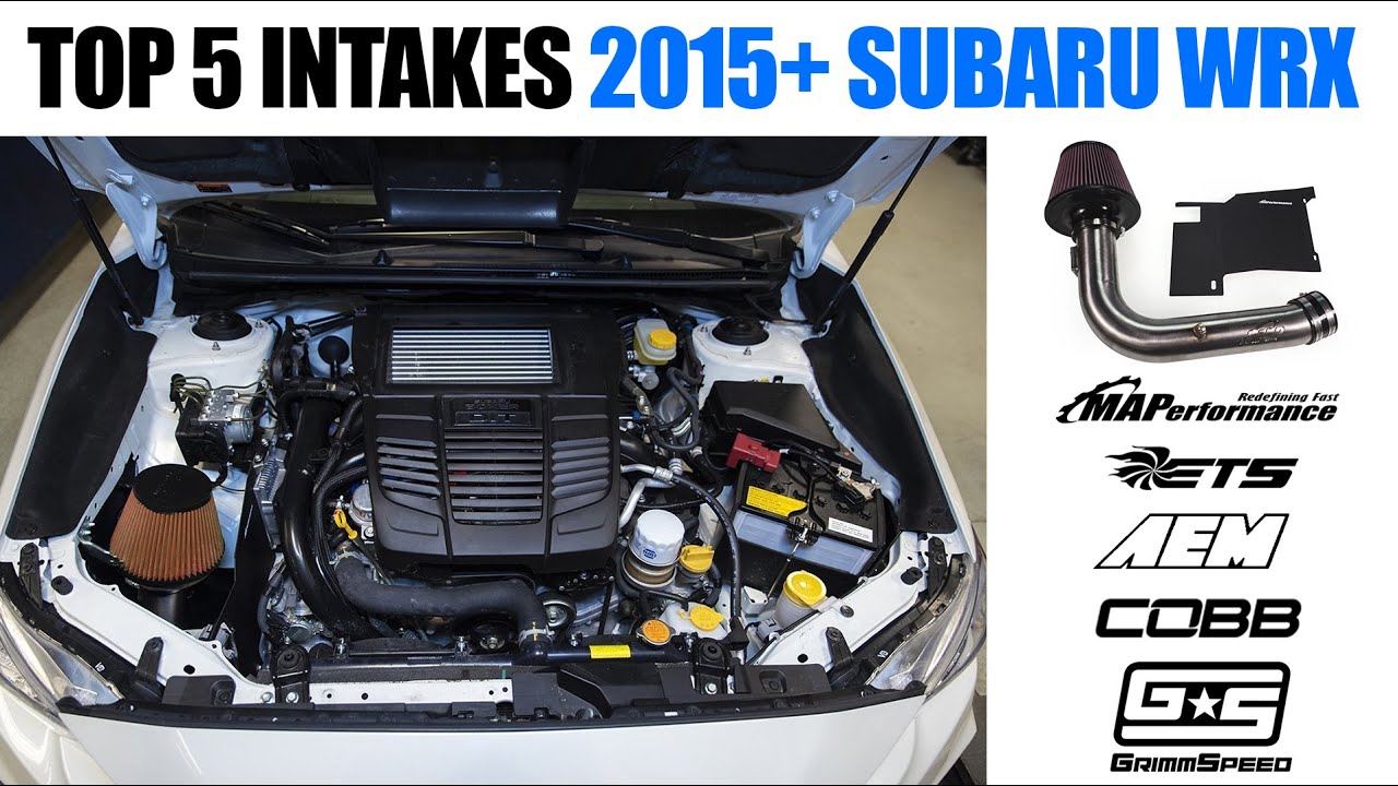 Top 5 Intakes 2015+ Subaru WRX