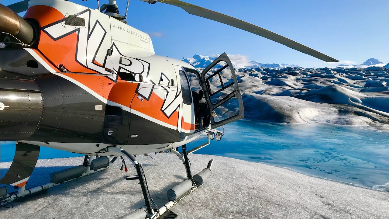 Alaska Helicopter Tours - Grand Knik Tour - Raw Footage