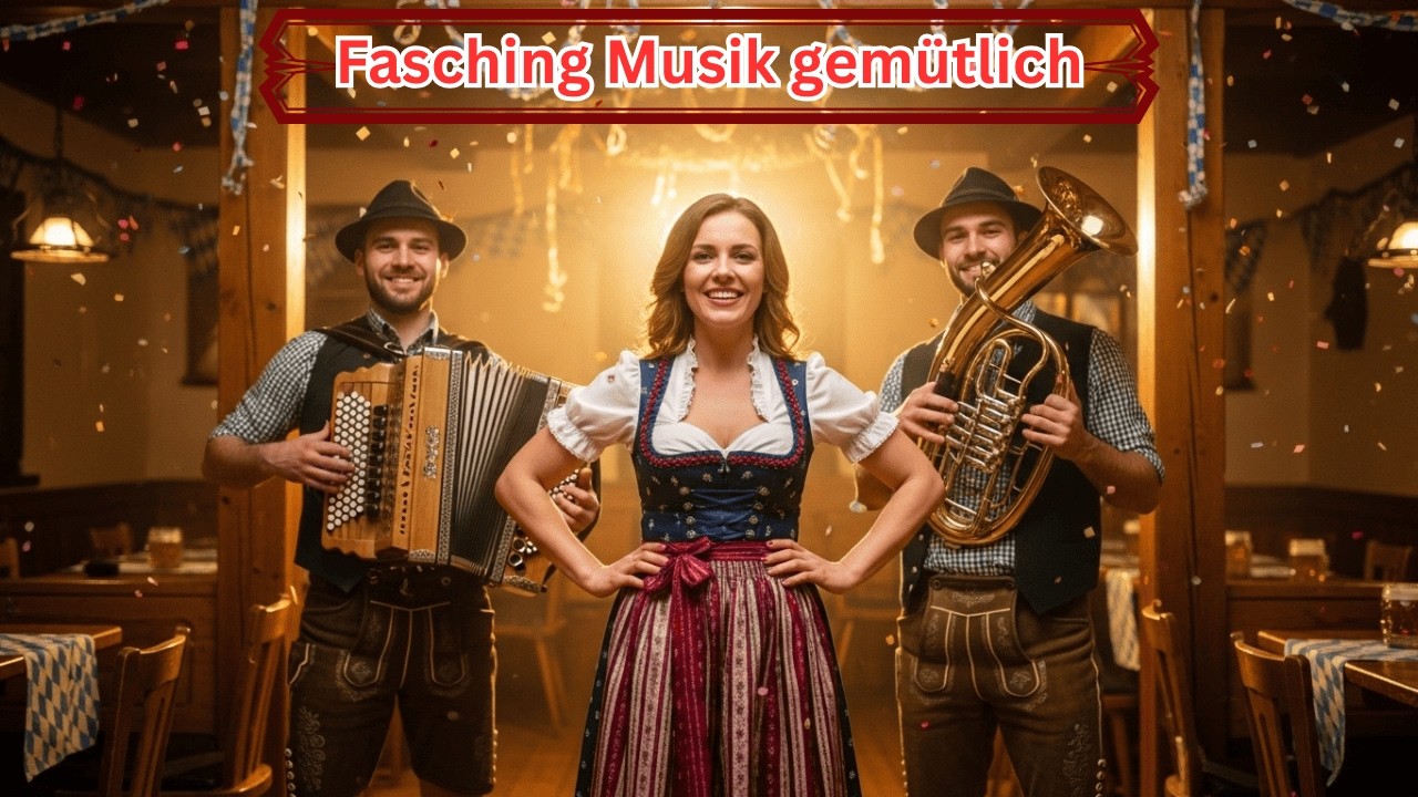 🎭 Fasching Musik gemütlich – Die schönsten Stimmungslieder zum Feiern