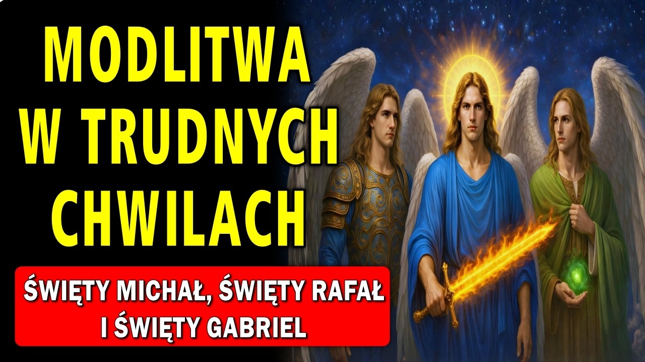 Cud pilny Święty Michał, Święty Rafał i Święty Gabriel już działają w Twoim życiu teraz!