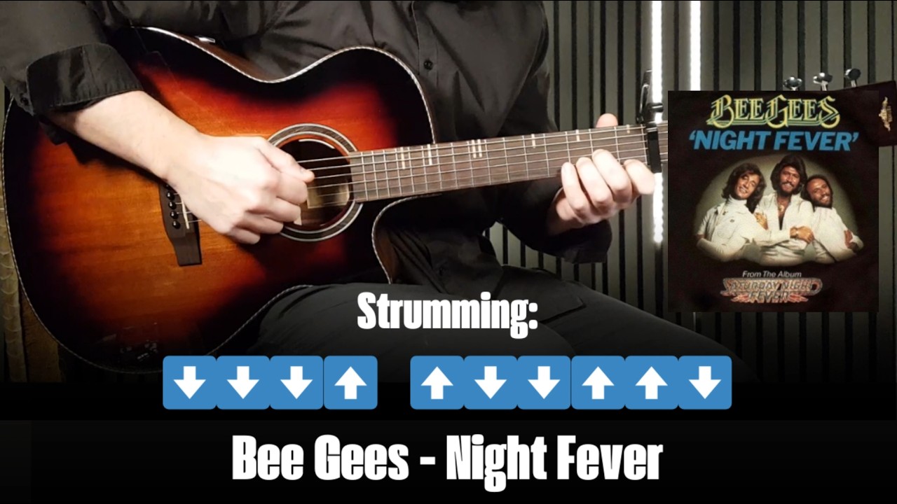 Bee Gees – Night Fever (1977) | Guitar Playthrough with Chords
