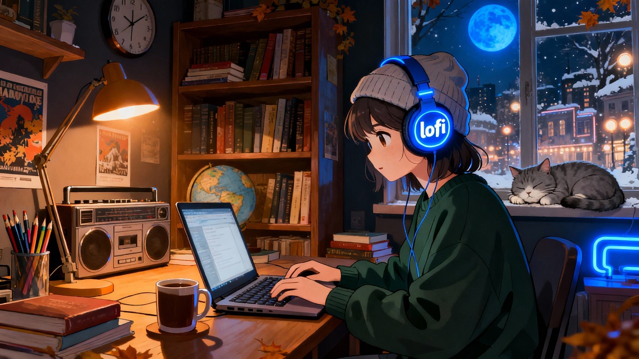 24/7 Lofi Hip Hop Mix 📚 Chill Beats to Study, Work & Relax
