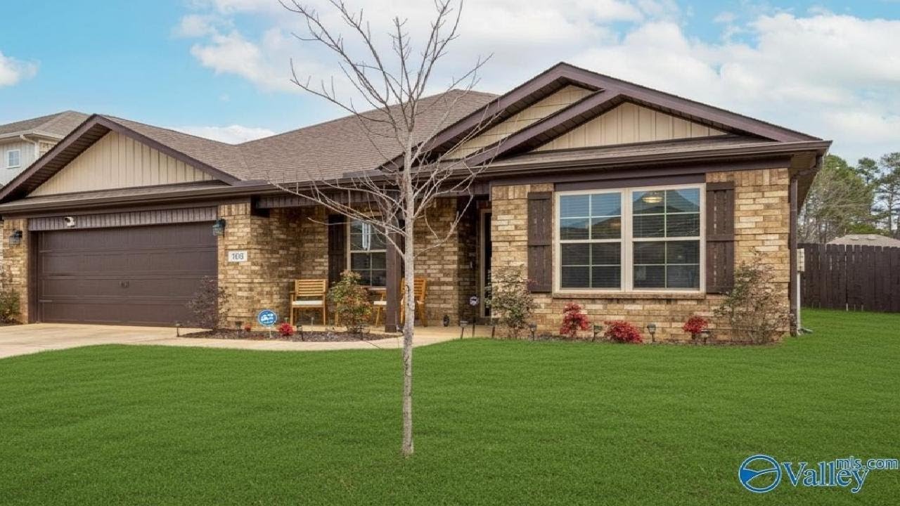 Like New All-Brick Ranch in Toney, AL | Granite Counters & Stainless Appliances