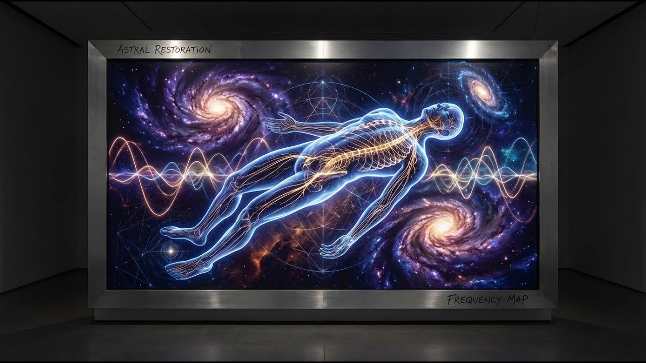 396Hz + 741Hz + 432Hz + 528Hz + 852Hz | Healing Brain Resonance: Clear Negativity, Restore Balance