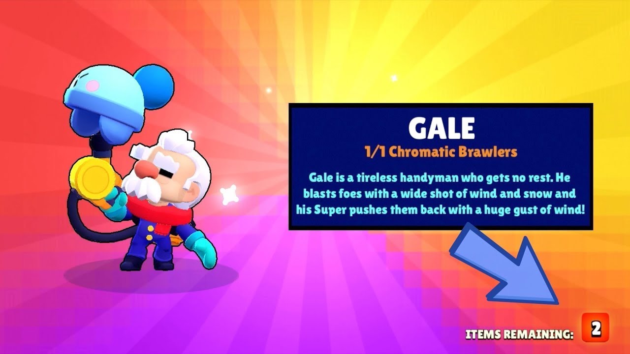 Brawl Stars - Gale Gameplay(Nice Hero) #28