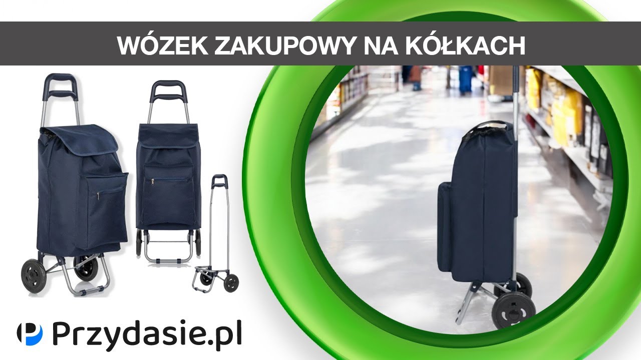 Wózek na zakupy argo składany torba zakupowa kółkach lekki mocny #9069 | PrzydaSiePL