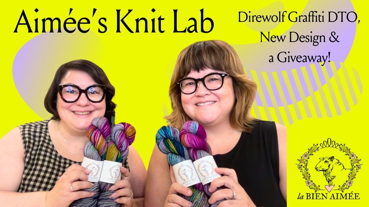 Knitting in Paris: Direwolf Graffiti Dye to Order, New design & a Giveaway!