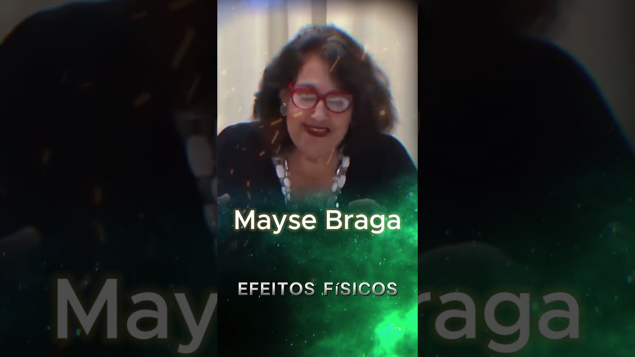 Materializando tudo. Peixotinho. Mayse Braga. #maysebraga #efeitosfisicos #espiritismo