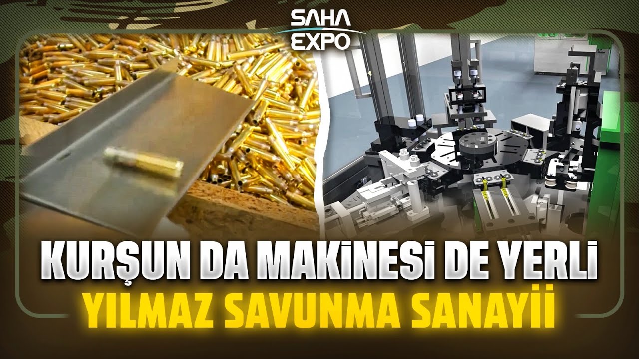 Milli Mermi Üretim Hattı! Yılmaz Savunma Sanayi ile Saha Expo 2024'te!