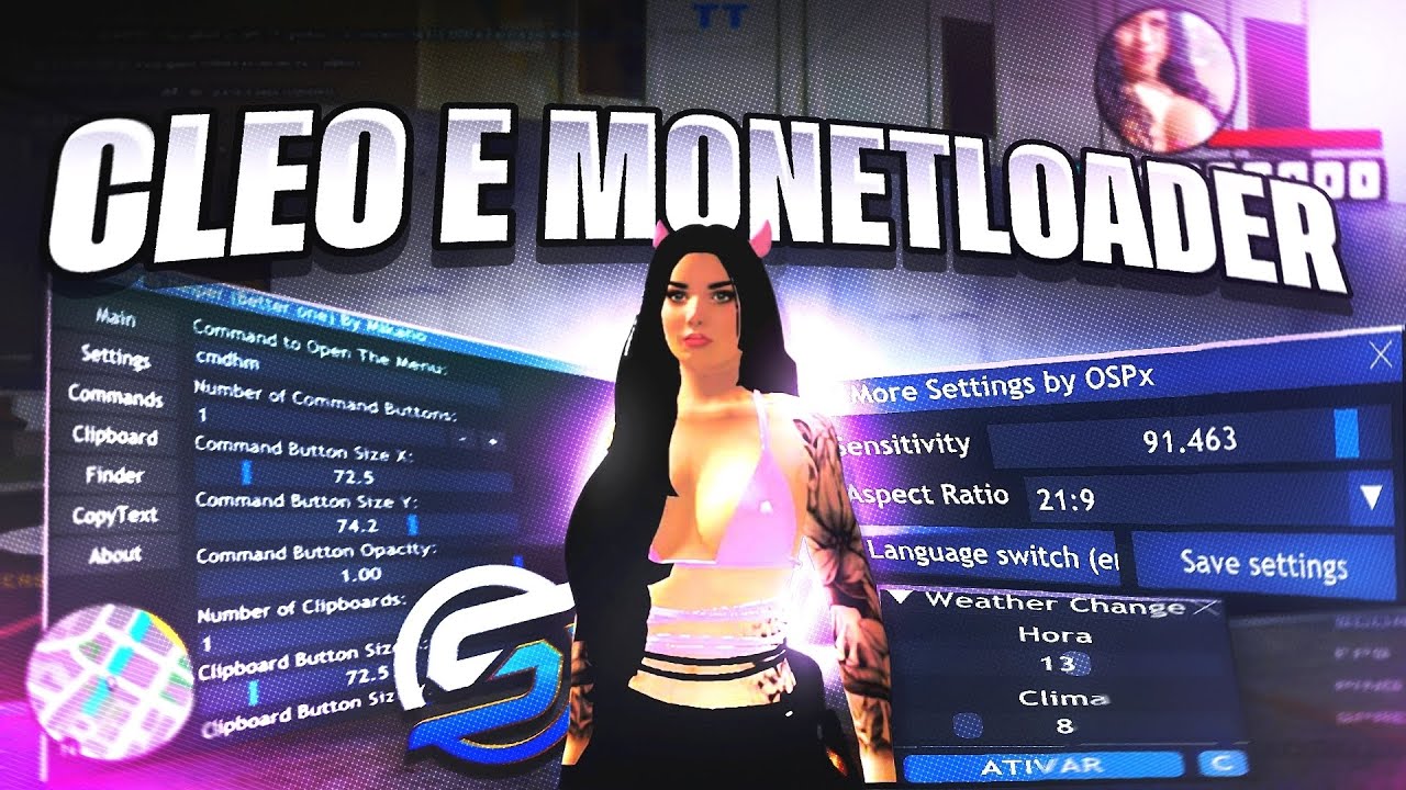COMO COLOCAR MOD CLEO E MONETLOADER NO GTA SAMP MOBILE/ANDROID (2025)!!