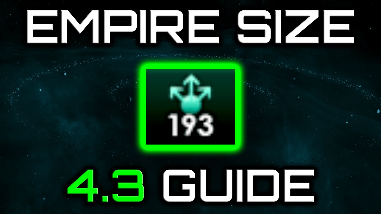 Empire Size Is NOT As Bad As You Think | Stellaris 4.3 Guide