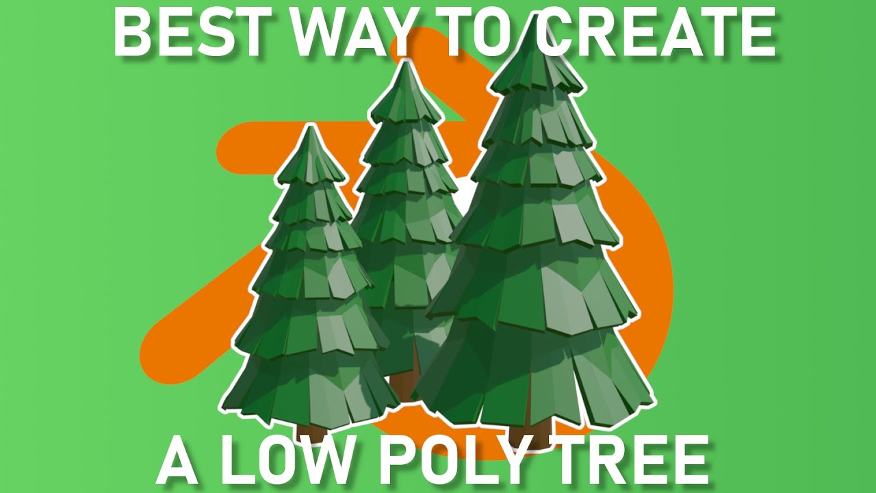 Easy Way To Create A Low Poly Tree In Blender