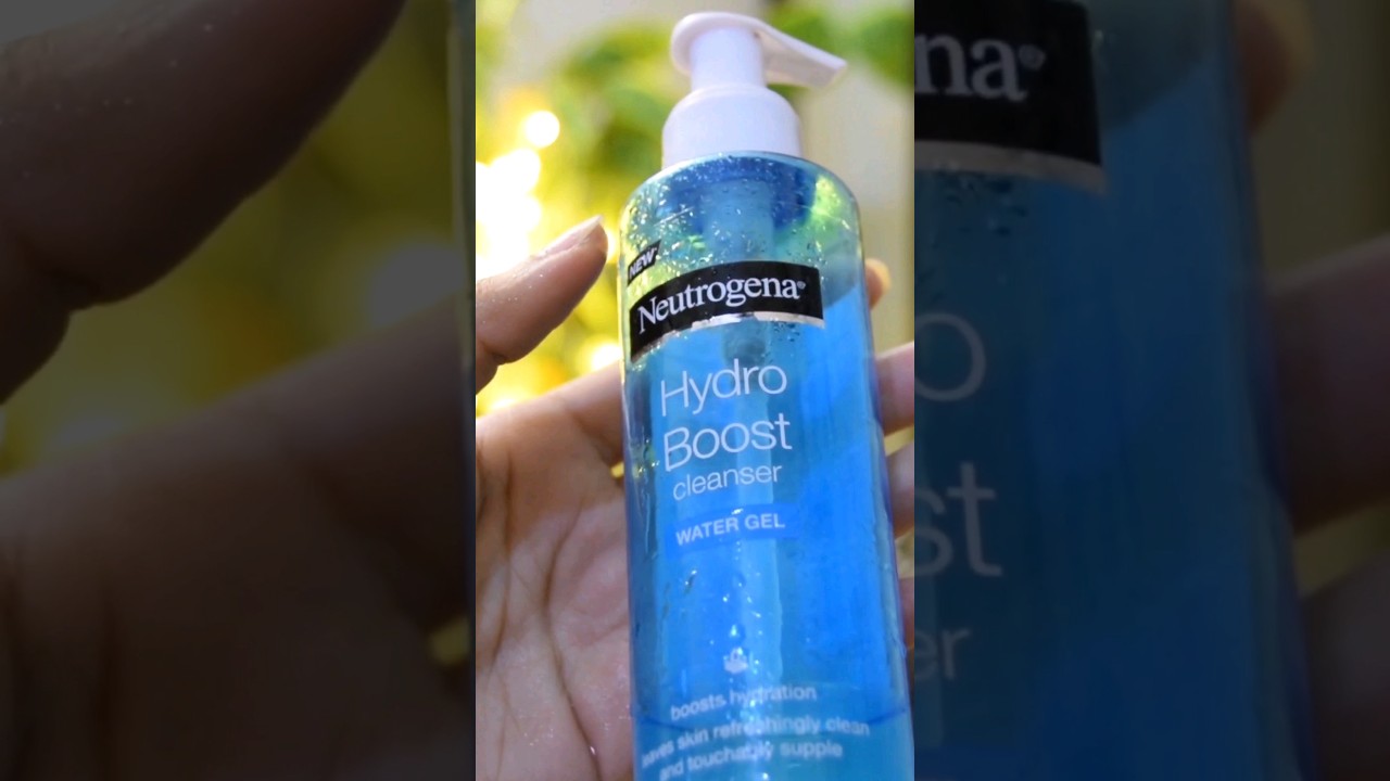 Neutrogena hydro boost cleanser review #best #skincare #review #reels #oilyskin #dryskin #neutrogena