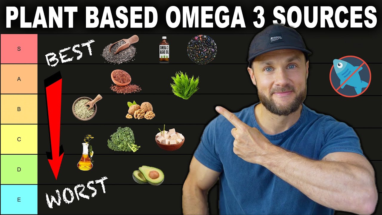 Omega 3 Vegan Foods Tier List (BEST & WORST SOURCES)