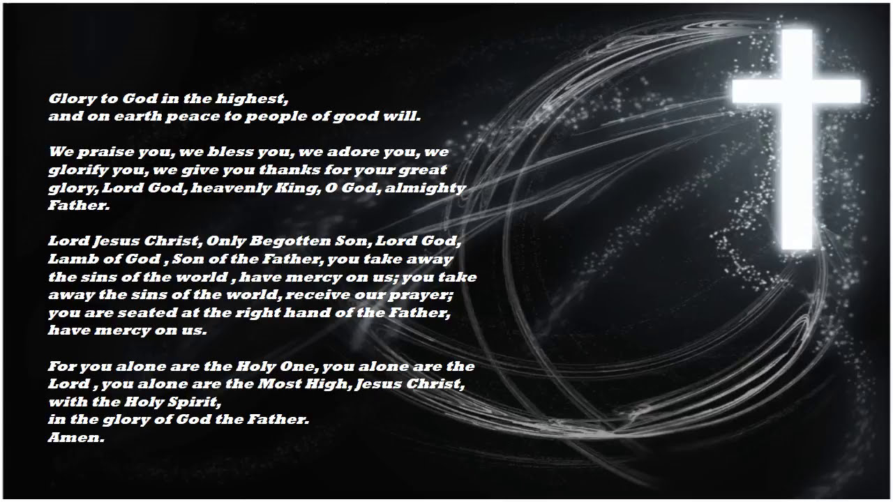 GLORIA - MASS OF THE SACRED HEART (New Roman Missal)