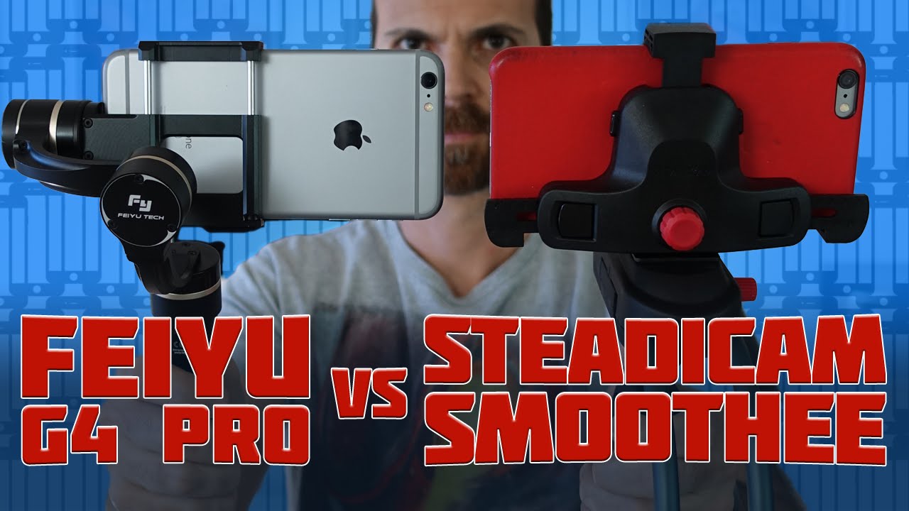Steadicam Smoothee vs Feiyu G4 Pro