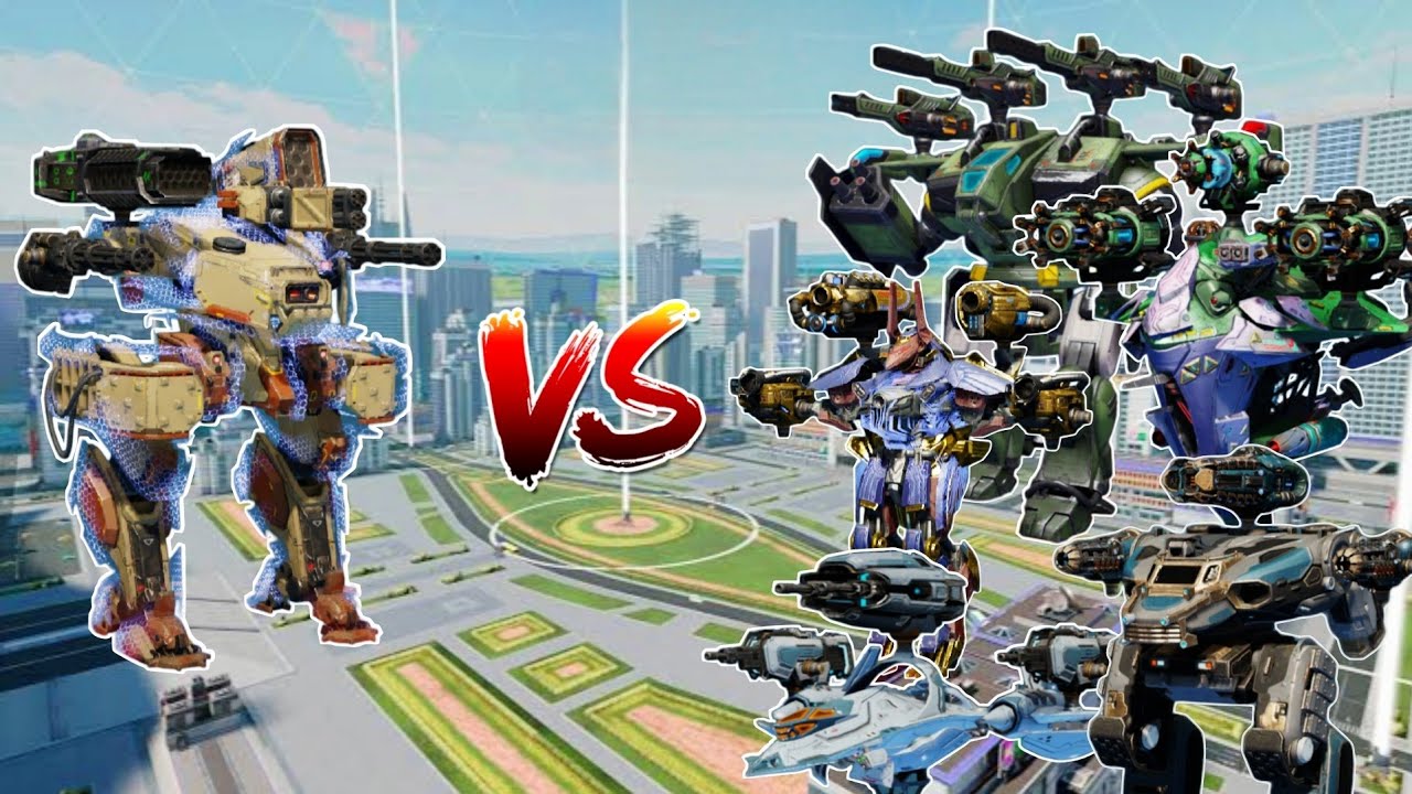 WR🔥 New Hastatus VS All Robots Comparison ||WAR ROBOTS||