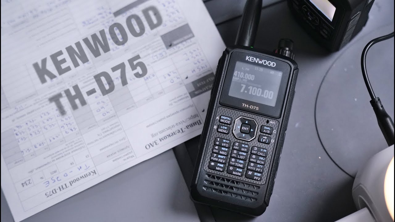 Kenwood TH-D75. Единственный любительский Кенвуд. Обзор от Вива-Телеком
