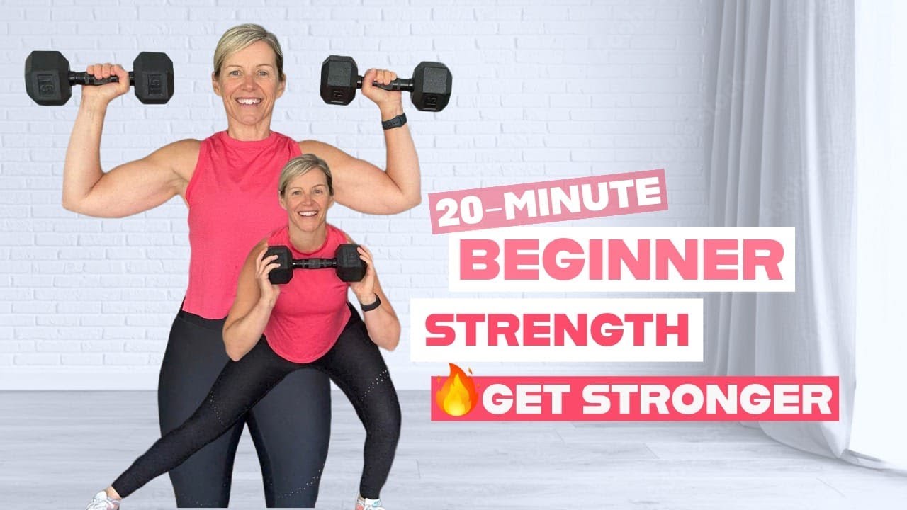 20-Min Beginner Strength Workout | The Best Time to Start Lifting Is NOW