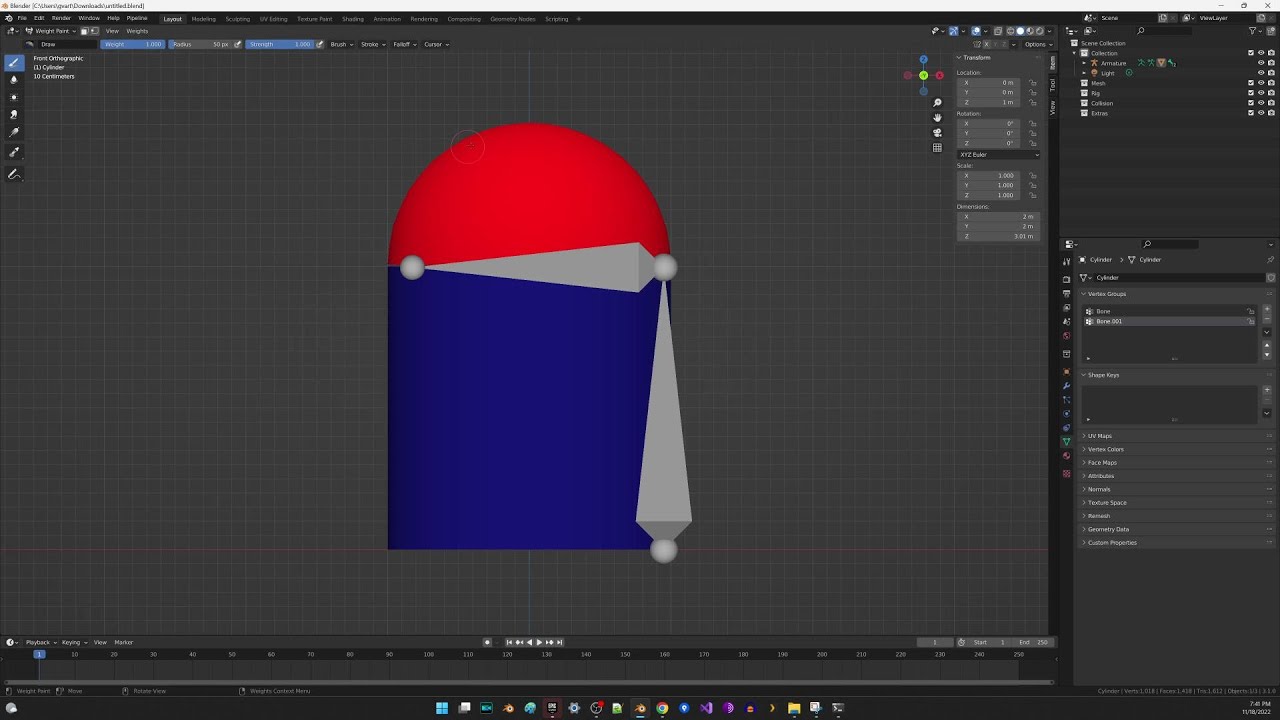Basic Mechanical Animation - Blender to Unreal