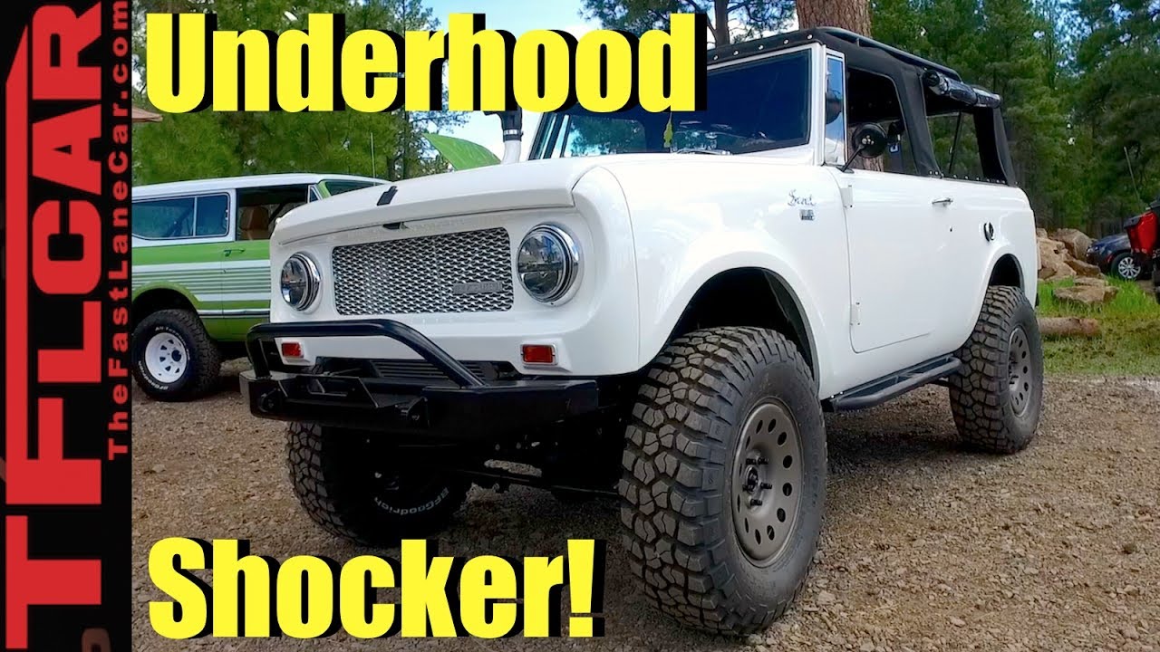 Scout/Jeep/Cummins Turbo-Diesel Mashup Resto-mod Monster 4X4 Revealed