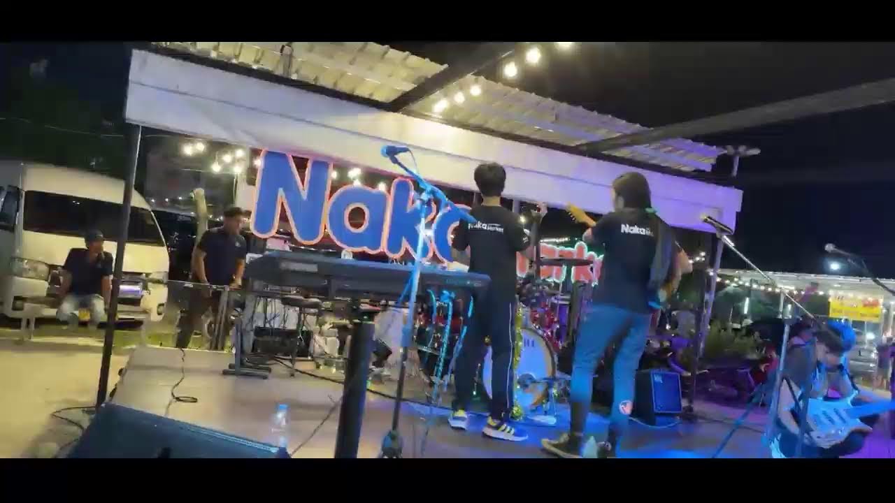 NeneRoyal & OZONE Band Streaming At Naka Night Market Part1