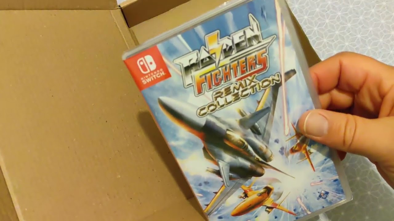 UNBOXING RAIDEN FIGHTERS REMIX COLLECTION SWITCH