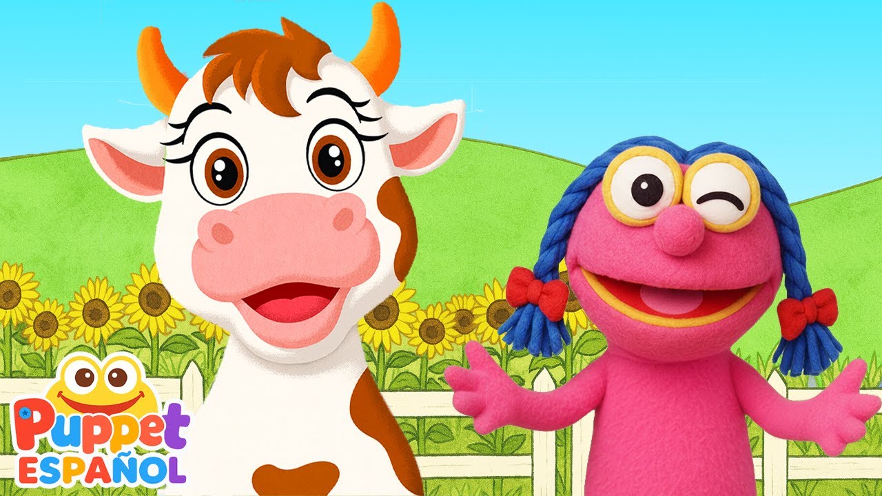 La Vaca Lola | Canción de la Granja | Canciones Infantiles | Puppet Español