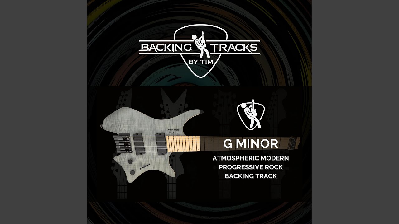 Atmospheric Modern Progressive Rock Backing Track in G Minor