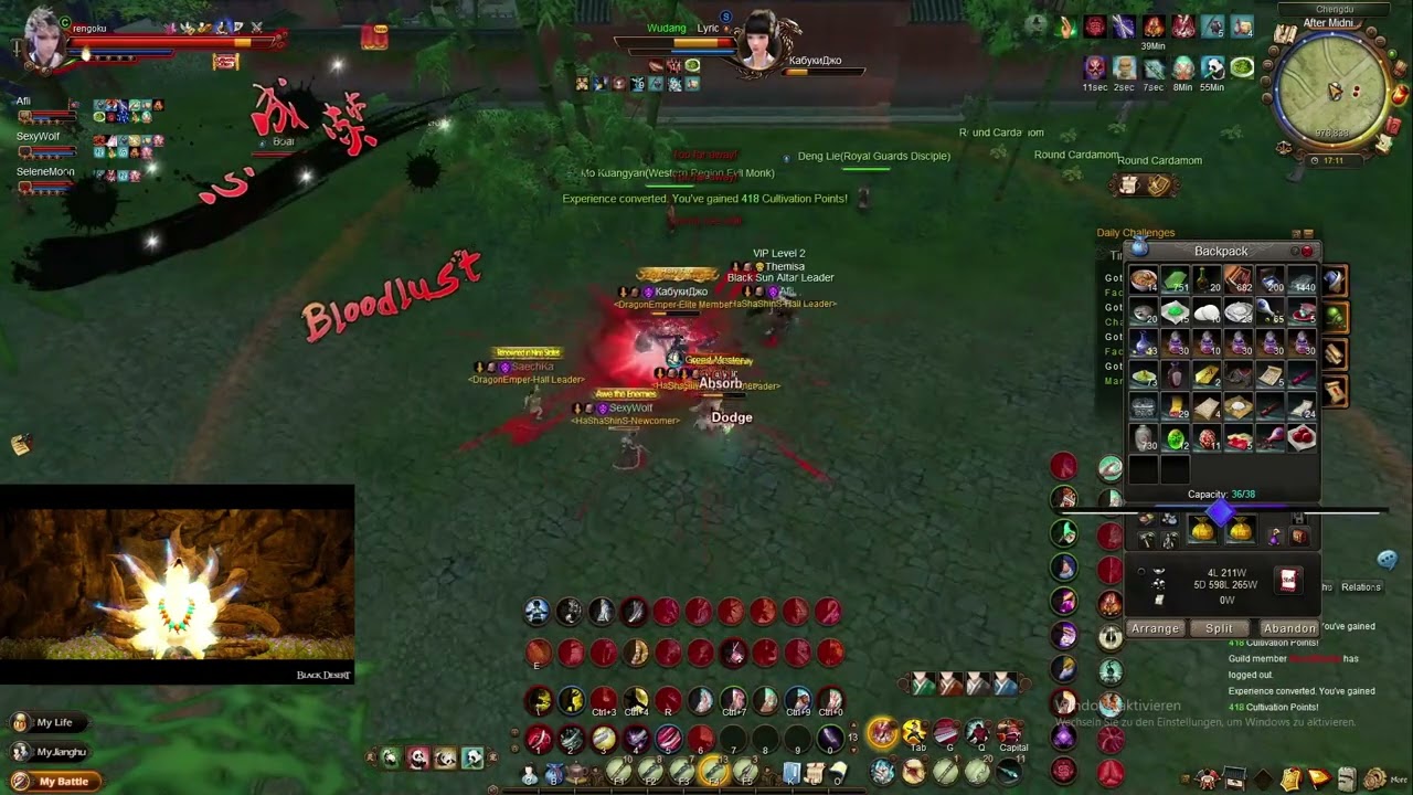 Age of Wushu -  4 HSS VS 4 DE ?