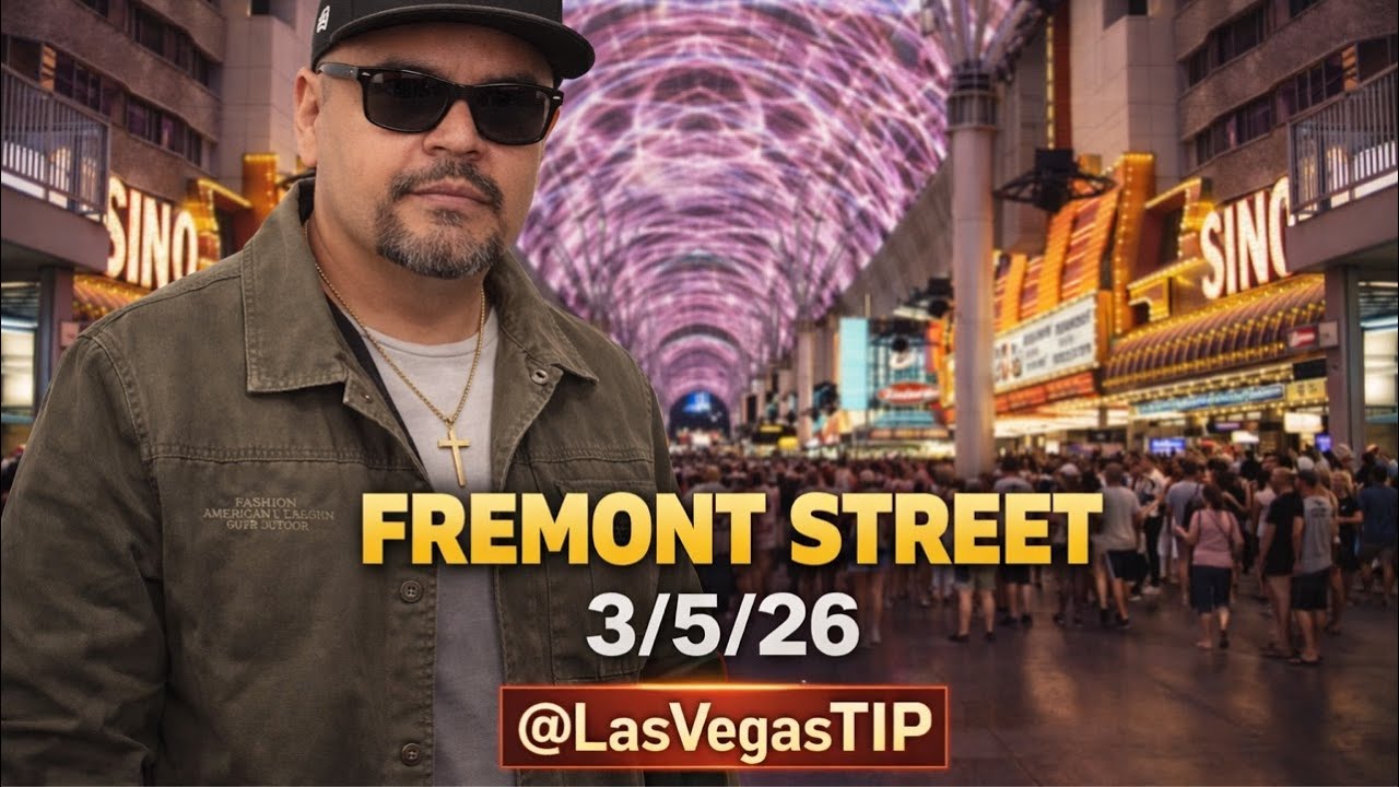 Las Vegas fremont street livestream 03/05/26