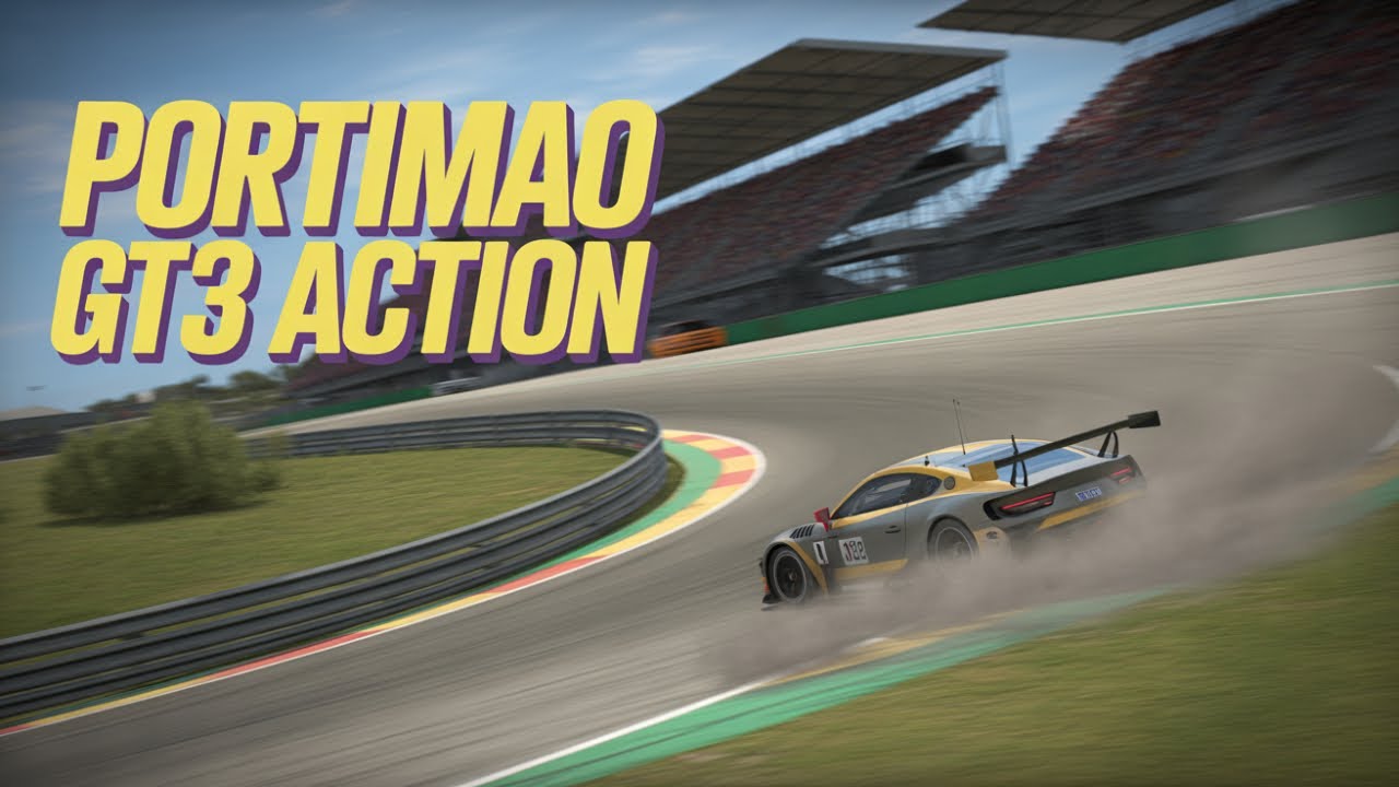 Gara su lmu con le gt3 a portimao