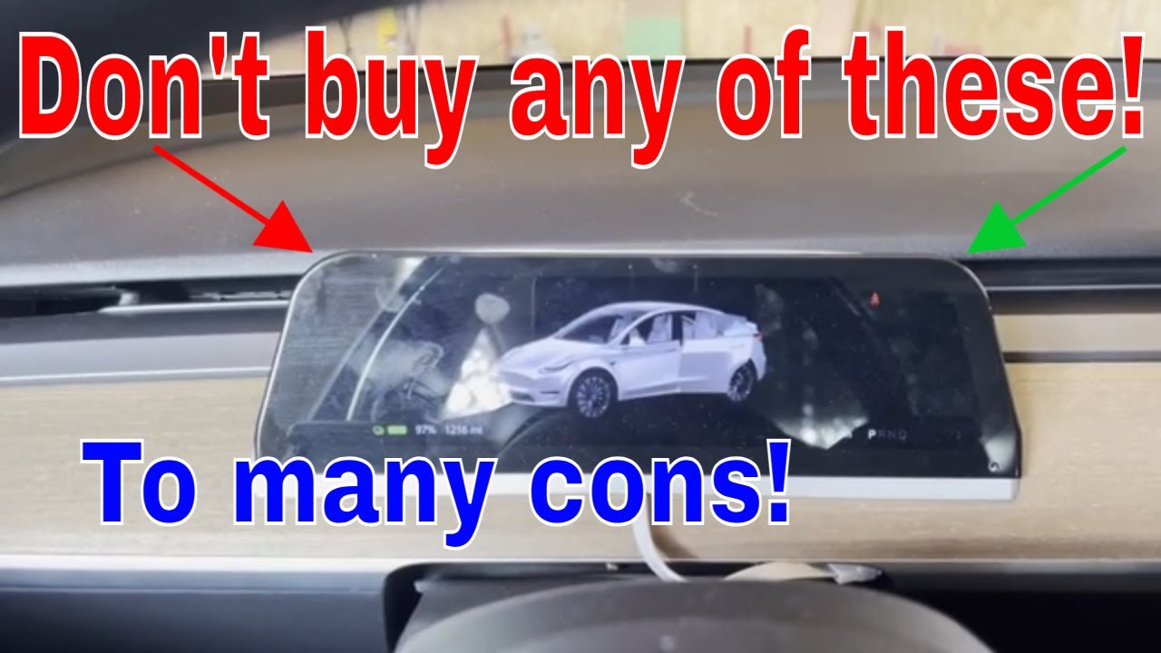 Don't buy a dash screen for your Tesla! Watch this first. We are ripping ours out after just 1 year