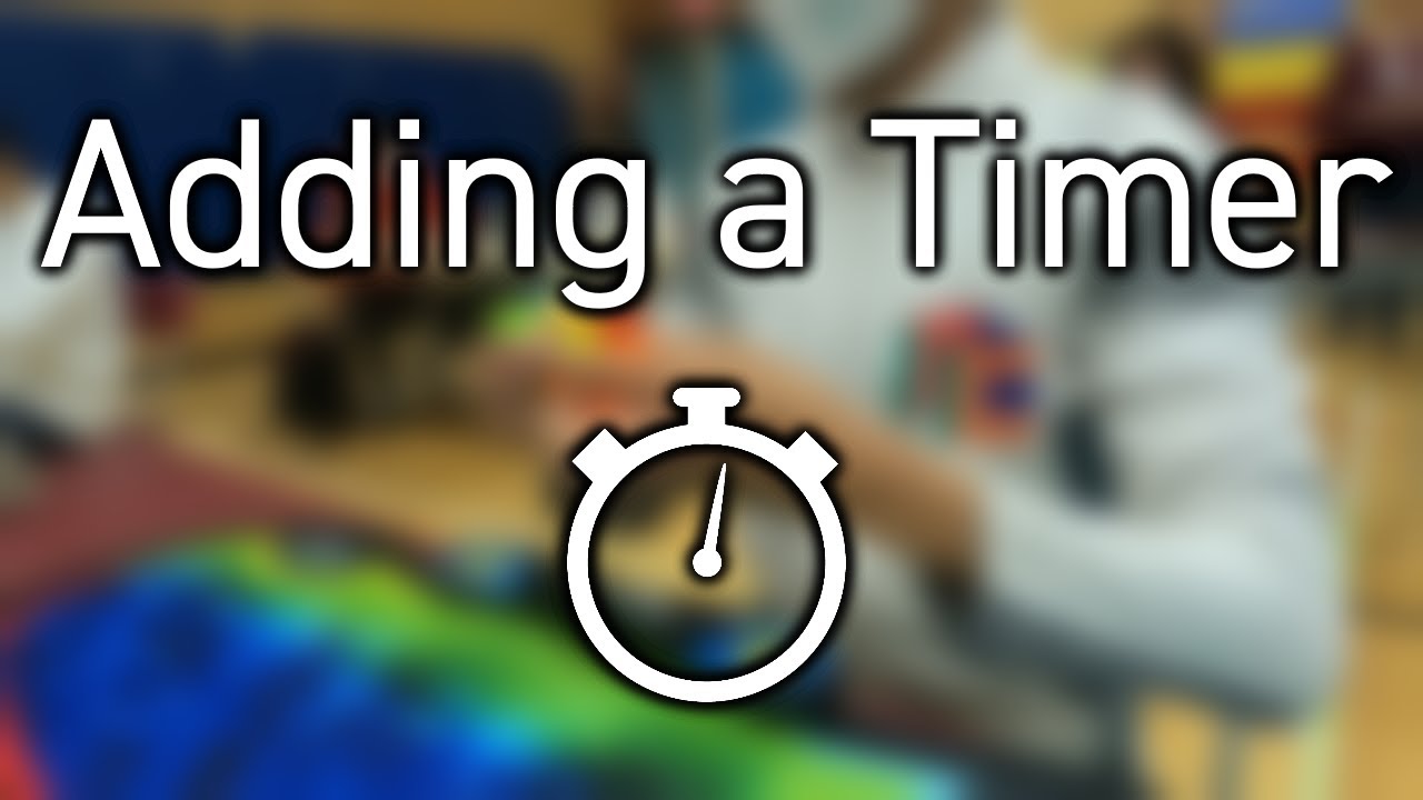 How to Add a Timer to Your Solves