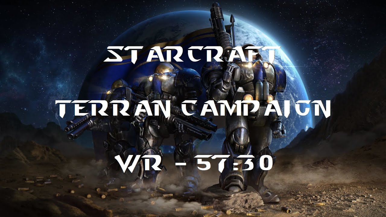 SPEEDRUN - StarCraft - Terran Campaign in 57:30 [WR]