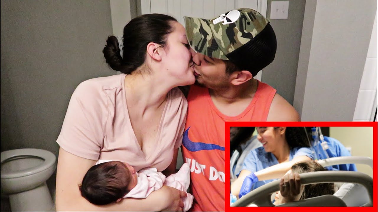 REACTING TO OUR BIRTH VLOG!