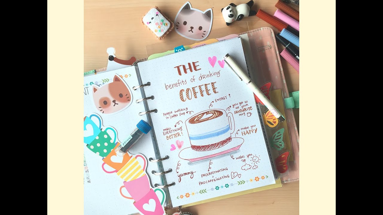 Coffee Cup Doodle & July Happie Pen Box!